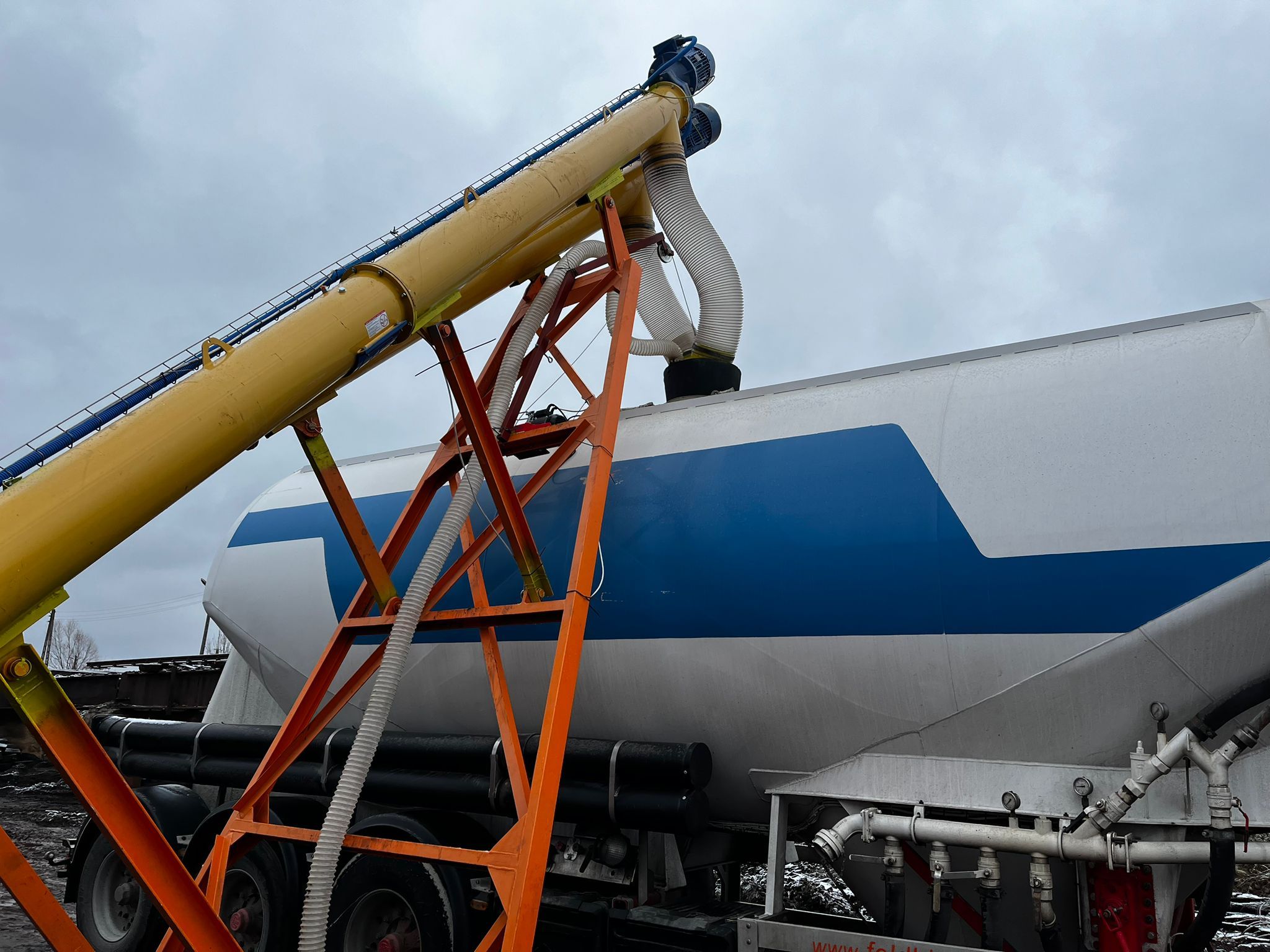 Systemy rozładunku cementu — 4